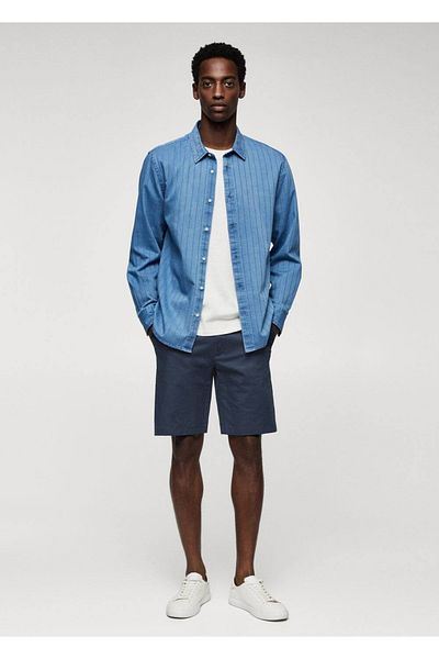 MANGO Man Chino Bermuda Shorts