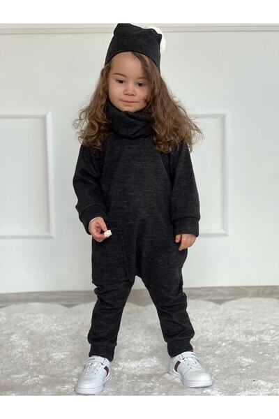 Ares Kids Fashion Унисекс гащеризон с шапка и яка