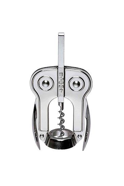 Sorendy Stainless Chrome Plated - Double Lever Boj Corkscrew Wine Opener Cork Lid Opening Tool Pro