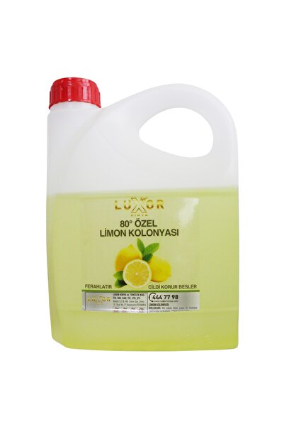 Luxor Kimya 80°c Derece Özel Limon Kolonyası 3 Lt