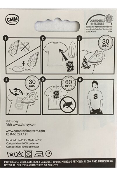 Disney Mickey Mouse Ütü Ile Yapışan Dokuma Arma - Patch - Yama Mini Mouse Karakteri 1 (ORJİNAL LİSANSLI ÜRÜN)