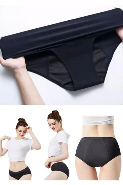 OverPazar 3 buc. Chiloți menstruali Chiloți pentru femei pentru ocazii speciale Chiloți pentru tampon sanitar Chiloți pentru tampon zilnic Lenjerie de corp