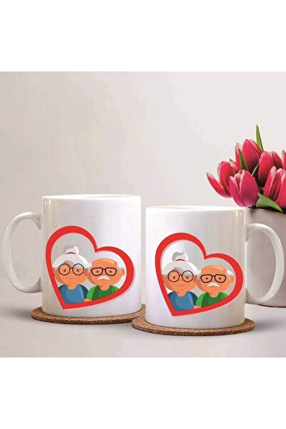 sıradışıhediyem أكواب Love Dear Couple (سيتم إرسال قطعتين)
