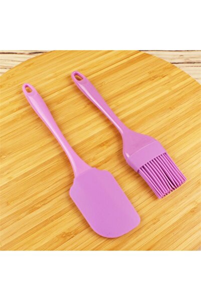 abnturk Silikon Spatula Ve Fırça Seti