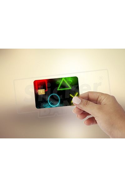 Sticker Bank Card Sticker for Gamer Credit Card