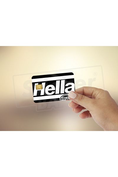 Sticker Bank Hella Card Sticker for Credit Card