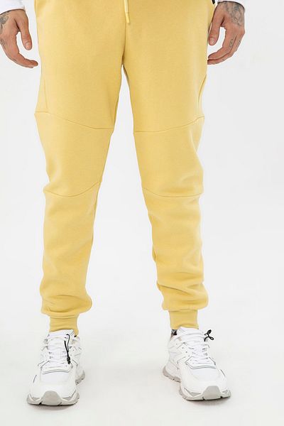 gothamvibes Pantaloni de sport muștar pentru bărbați