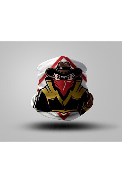 Buffalo Biker Buff Mask Neck Collar Outdoor Neck Collar Unisex Bandana Pack of 5