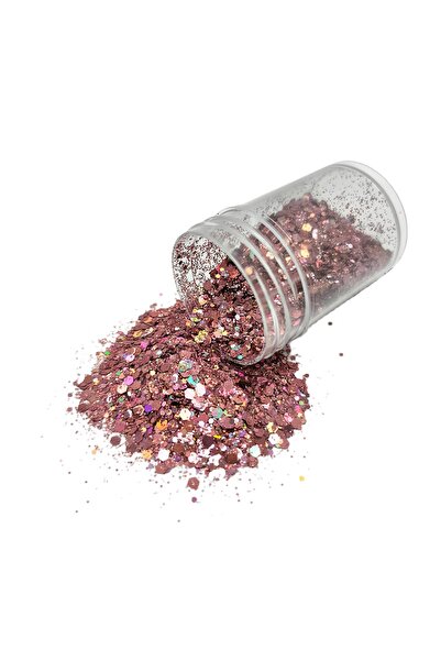 Getshop Epoksi Süsleme Glitter Gül Kurusu Pul 5gr