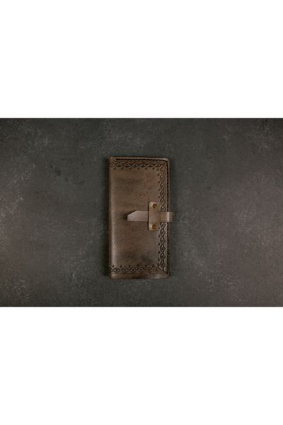 MARKETUNGA Χειροποίητη Unisex 100% δερμάτινη και χειροποίητη θήκη κάρτας και θήκη τηλεφώνου