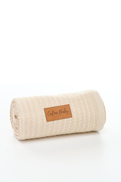 Caline Baby ضفيرة شعر بيبي بيكيه كريم 110x90 سم