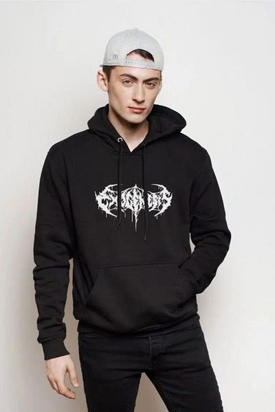 DENİKK Exogenesis Printed Unisex Hooded Hoodie