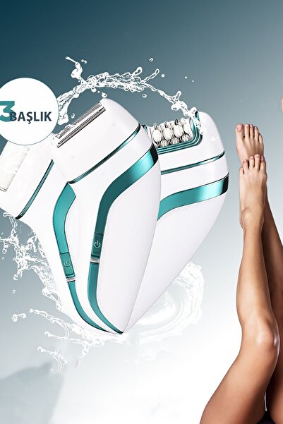 TechnoStation Tüm Vücut Özel Şık Tasarım 3 In 1 Set Pro Akıllı Epilatör 50 Dk...