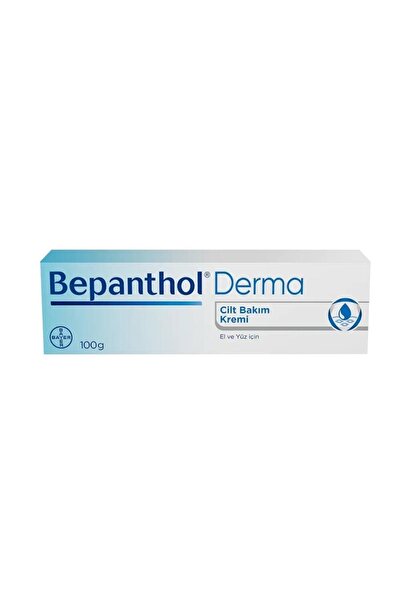 Bepanthol Bepanthol Derma El Ve Yüz Için Günlük Nemlendirici Cilt Bakım Kremi 100gr