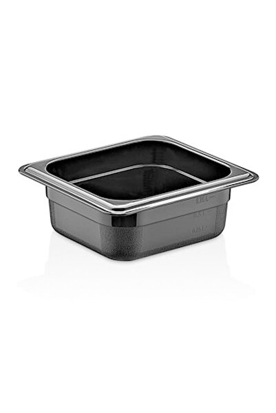 Matar Endüstriyel Mutfak Ekipmanları Polikarbon 1/6 65mm Gastronom Küvet Siya...