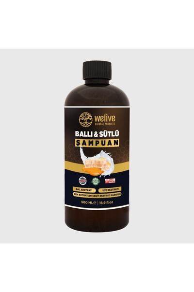 Welive Honey and Milk Shampoo Set