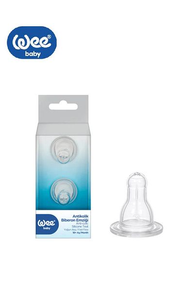 Wee Baby 300 Anti-Colic Bottle Pacifier Refill 18+months