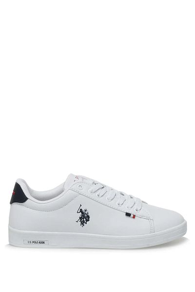U.S. Polo Assn. Unisex Franco Gsn 3fx Sneaker Παπούτσια Λευκά