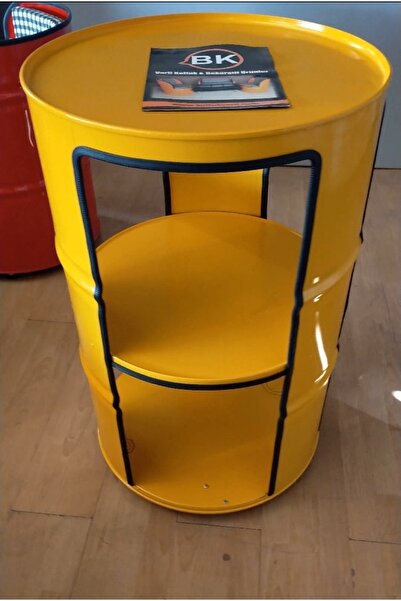 Genel Markalar Varil Dekoratif Bistro Yellow