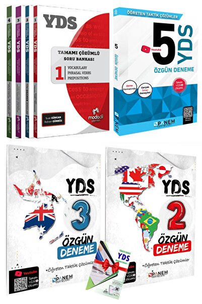 Modadil 2023 Yds Tamamı Çözümlü Sb+panem Yds 5 Deneme+panem Yds 3 Deneme+yds ...