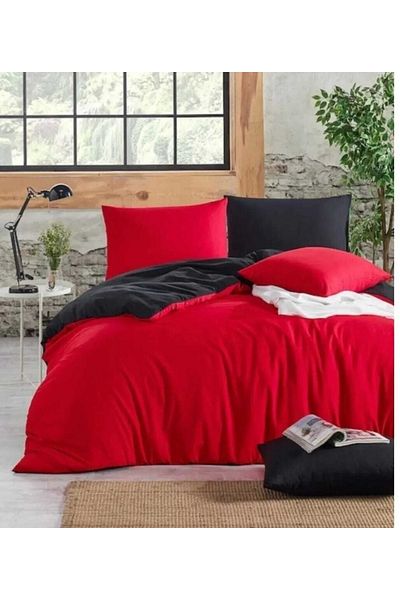 miss linda home collection Miss Linda Home 100% Cotton Double Sided Duvet Cover Set