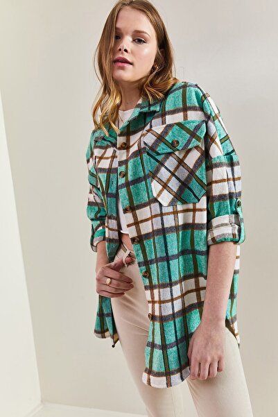 Bianco Lucci Női mintás hosszú ing