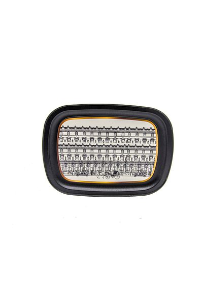 EVLE Ee171-t9 City Patterned Oval Tray 24x31 Cm
