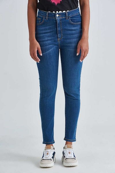 Baldinini Women's High Waist Mom Jeans