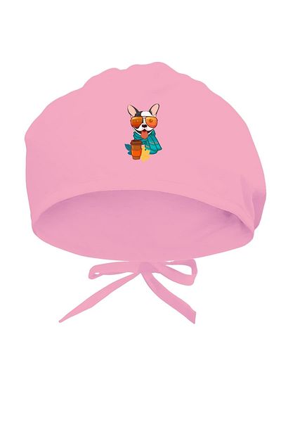 Tasarım Trend Autumn Themed Dog Design Surgical Bonnet