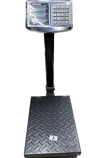 Royal Scale 150 Kğ Kapasite Elektronik Çift Göstergeli Katlanabilir Boyunlu K...