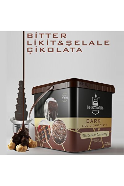 Chocoworld Bitter Likit Şelale Çikolatası 10kg