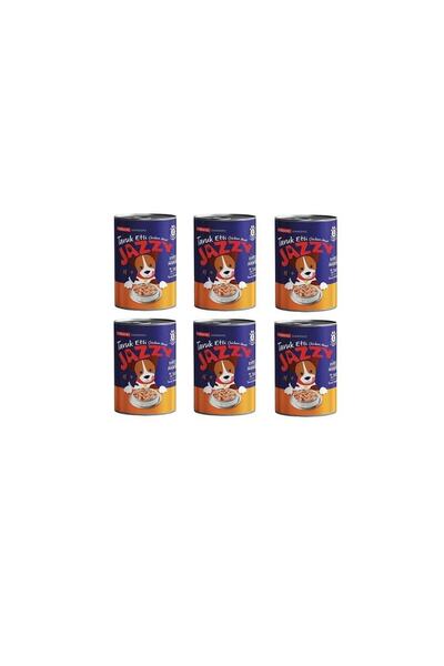 Dardanel Jazzy Tavuk Etli Yetişkin Köpek Konservesi 400 Gr X 6 Adet