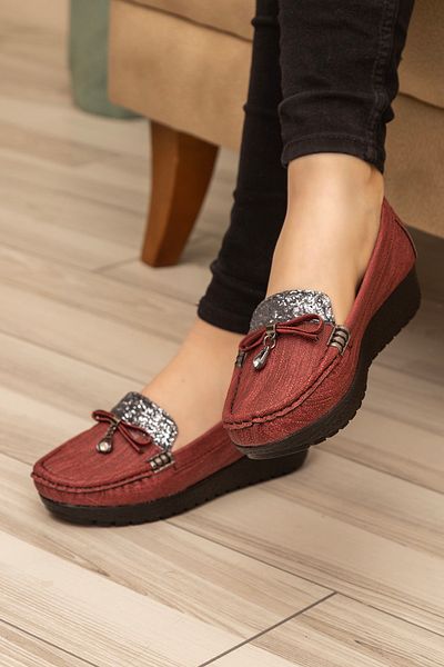 Ewen Tomm Orthopedic Daily Stone Bow Ultra Light Mother Shoes