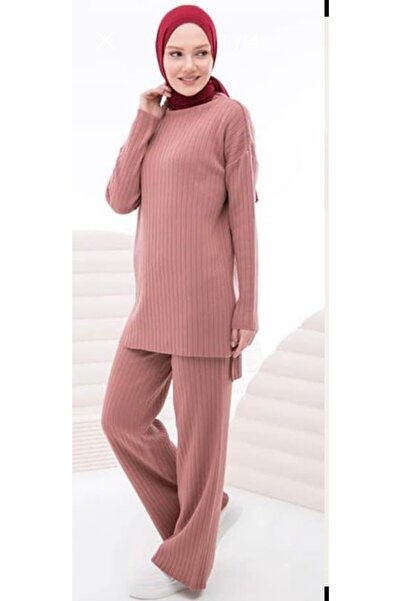 Devrent Kaşkorse Fitilli Alt - Üst Pijama Takım