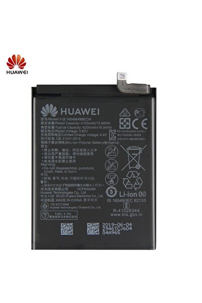 BEBTECH Huawei Mate 20 Pro,p30 Pro Uyumlu Batarya Pil Hb486486ecw