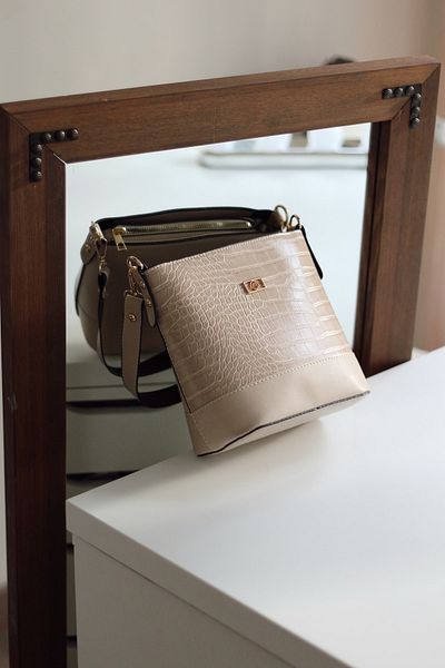 Moom Bag Geantă de umăr cu curea de nurcă pentru femei