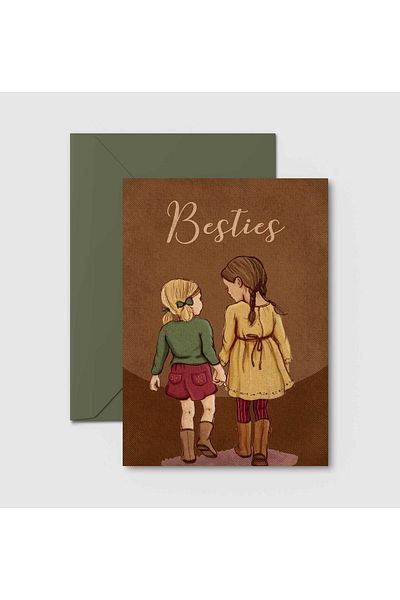 HRS Postcard - Greeting Card & Envelope birthday Happy Birthday Birthday Sarah Kay