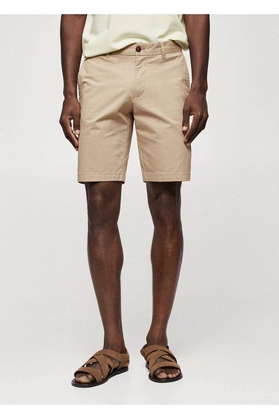 MANGO Man Chino Bermuda Shorts