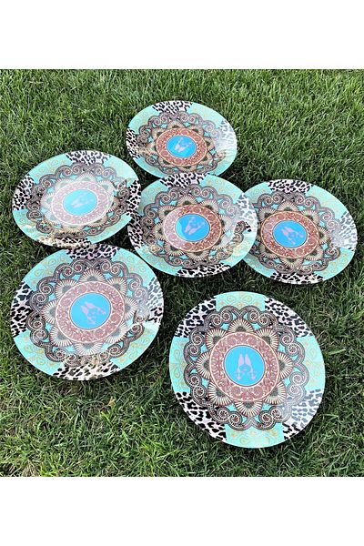 Lucky Art Chain 6-Piece Plate 26 cm
