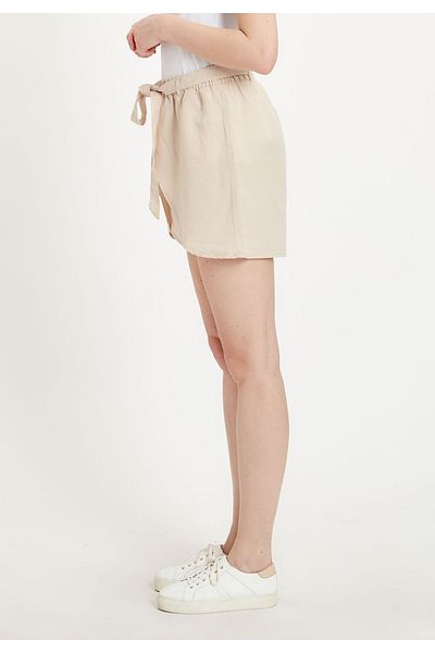 ORGANICATION Shorts - Beige - Mittlerer Bund