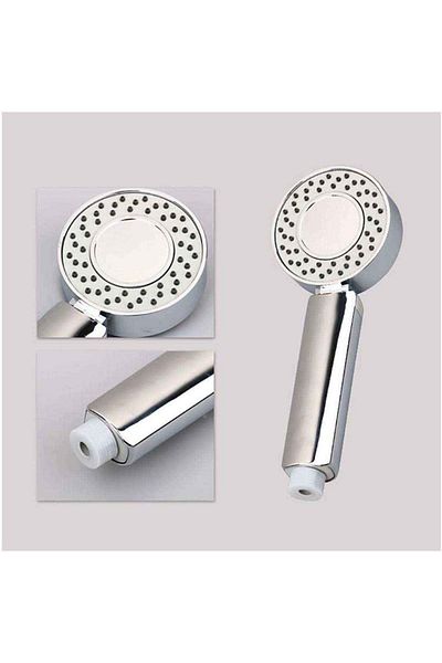 Astra Market Double Sided High Pressure Water Flowing Shower Head with Shampoo Tank