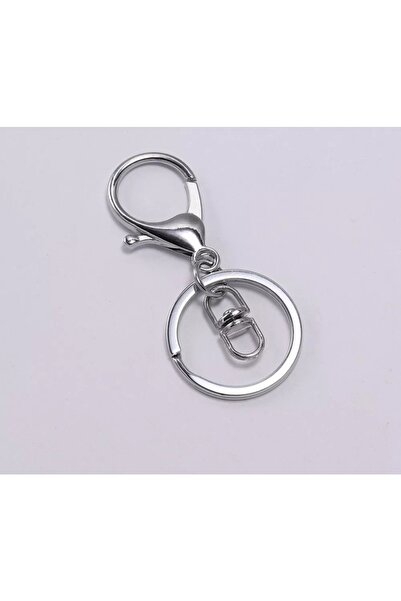 Ekar accessories 10 bucăți de culoare argintie breloc inel model papagal