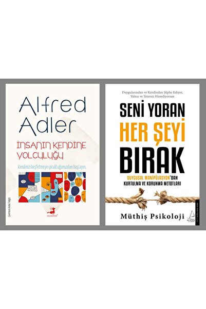Olimpos Yayınları Seni Yoran Her Şeyi Bırak - Insanın Kendine Yolculuğu (2 Ki...