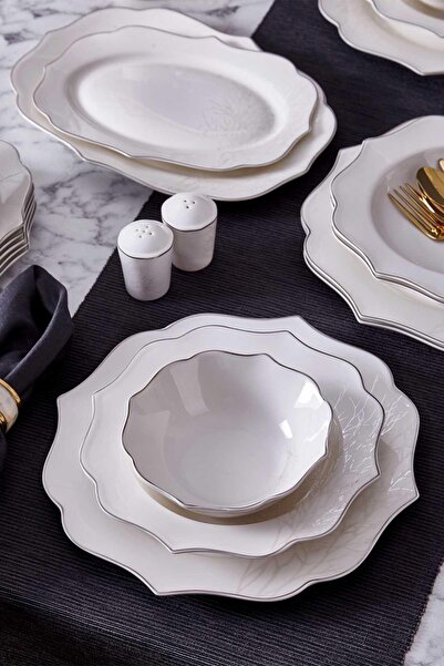 Neva N3351 Yasmin Romantik 56 Parça 12 Kişilik Yemek Takımı
