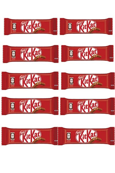 Nestle Kitkat 2 Çikolata Bar 17 Gr X 10 Adet