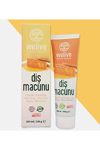 Welive Misvak Propolisli Diş Macunu Bambu Diş Fırçası Ile Beraber