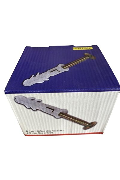 Selectron 8 Mm Vida&dübel Takımı | Pul Başlı | 100 Adet