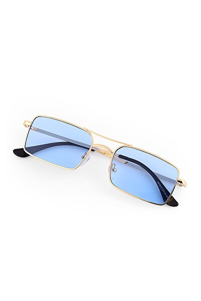 Twelve Unisex Rectangular Retro Sunglasses