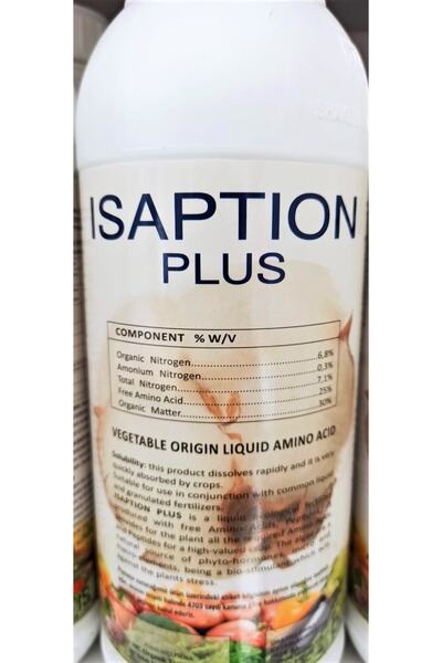 Isaptıon Plus Bitkisel Menşeyli Aminoasit Içeren Sıvı Gübre 1 Lt(ceaae)