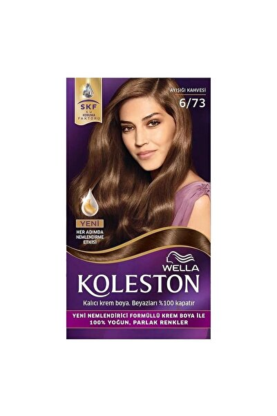 wella koleston Koleston Saç Boya Set Ay Işığı Kahve 6/73